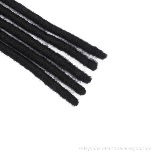 Factory Wholesale Short Extension Men Women Kids Dreadlock Crochet Hair